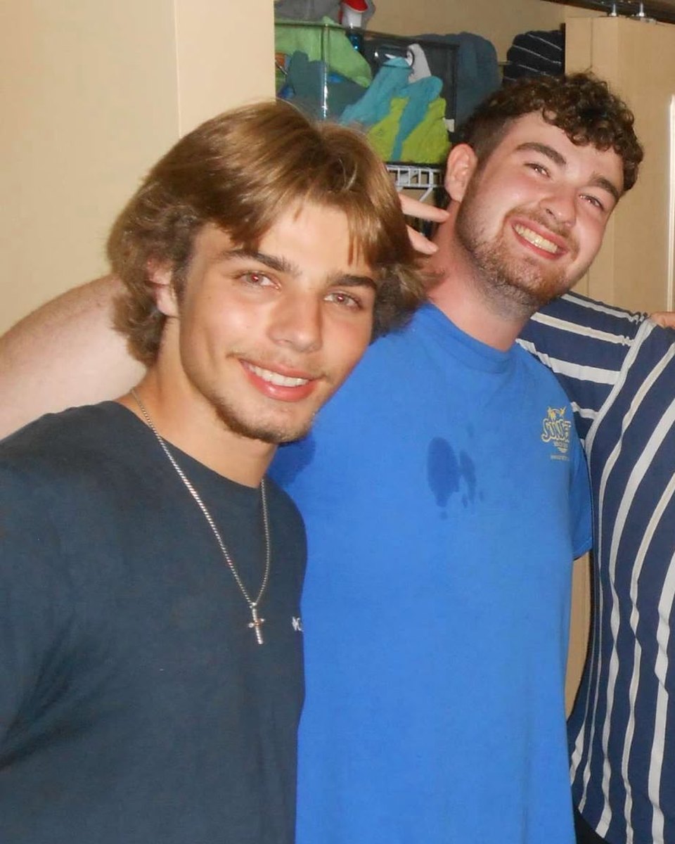 Sean Huffman and Reed Curry, roommates at West Virginia University